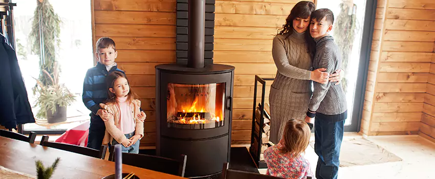 Morso Cast Iron Fireplace Insert Installation in Grand Island, Nebraska
