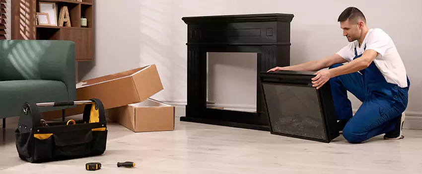 Old Rusted Metal Fireplace Repair And Replacement in Grand Island, NE