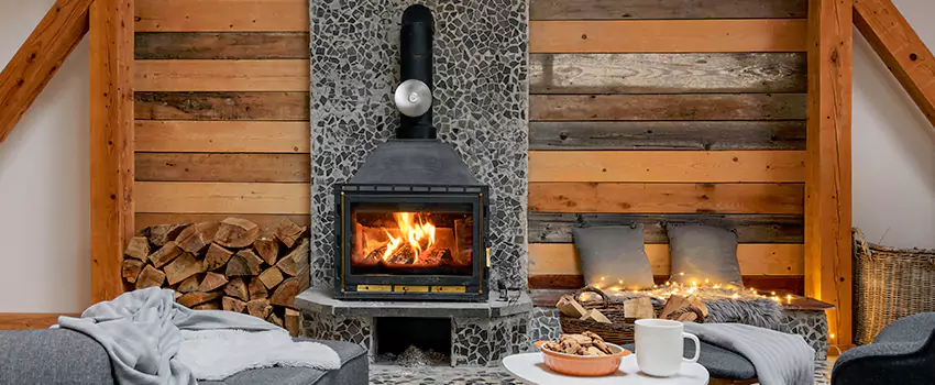 Thelin Hearth Products Direct Vent Gas Stove Fireplace Inspection in Grand Island, Nebraska